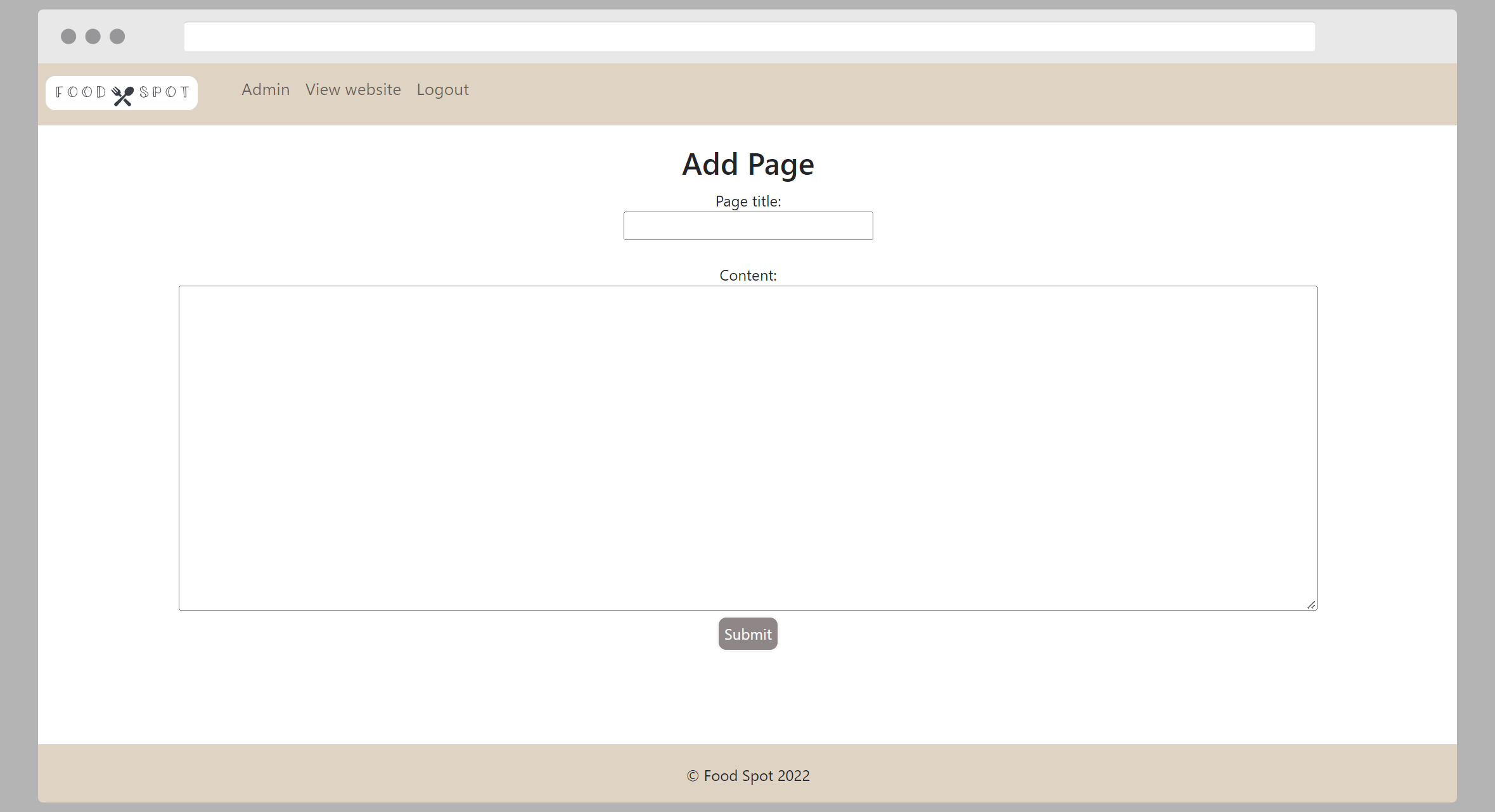 Content management system